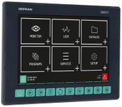 3850T - Up to 16 PID loops Controller Programmer and Recorder, 7” graphic touch interface