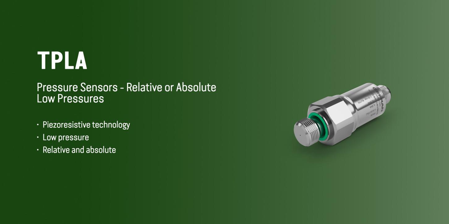 Tpla Process TPLA: pressure sensors for accurate measurement of low pressures ...