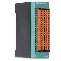 R-MIXR - Module with 8 inputs + 8 digital outputs / 4 relays + 4 inputs + 2 16 Bit analog outputs + 2 CT