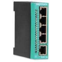 SW5-SA - Stand alone switch Ethernet Mmdule - DIN rail mounting