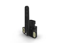 GR3P - Hall-effect single-turn rotary sensor with shaft and AMP Superseal 3P connector