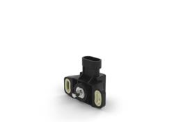 GR3P - Hall-effect single-turn rotary sensor with shaft and AMP Superseal 3P connector