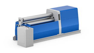 Plate roll bending