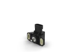 GR3P - Hall-effect single-turn rotary sensor with shaft and AMP Superseal 3P connector