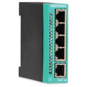 Modular Remote I/OS - Stand alone switch Ethernet Mmdule - DIN rail mounting