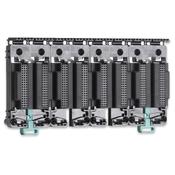Modular Remote I/OS - Backplane with 4, 8, 12, 18 positions for I/O module of system